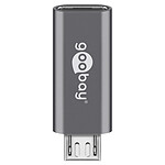 Goobay Micro-USB to USB-C adapter.