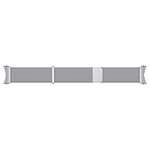 Samsung Bracelet Milanais Argent Galaxy Watch 4 / 4 Classic / 5 / 5 Pro / 6 / 6 Classic / 7