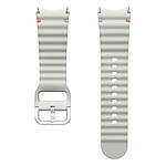 Samsung Brazalete deportivo plateado Galaxy Watch 4 / 4 Classic / 5 / 5 Pro / 6 / 6 Classic / 7 .