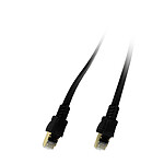 Textorm Cable plano RJ45 CAT 8.1 U/FTP - macho/macho - 10 m - Negro