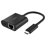 Adaptador Ethernet Gigabit de USB-C a RJ45 Belkin de 100 W .