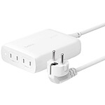 Belkin chargeur PC 200W avec 4 ports USB-C (Blanc)