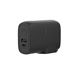 Belkin BoostCharge 25W Mains Charger with Integrated 5K Powerbank (Black).