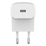 Cargador de red USB-C Belkin Boost Charger de 20 W con cable USB-C a USB-C.