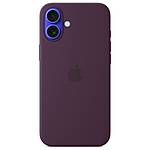 Apple Silicone Case with MagSafe Plum Apple iPhone 16 Plus.