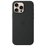 Apple Silicone Case with MagSafe Black Apple iPhone 16 Pro Max.