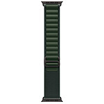 Apple Alpine Bracelet Dark Green Titanium Finish Black for Apple Watch 49 mm - L.