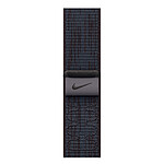 Apple Boucle Sport Nike Noir/Bleu 42 mm