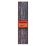 Apple Boucle Sport Nike Bleu/Rouge pour Apple Watch 46 mm