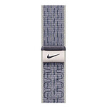 Apple Boucle Sport Nike Gris/Bleu pour Apple Watch 42 mm