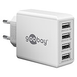 Goobay USB-A 30W Multiport Charger (White)