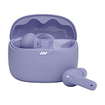 JBL Tune Beam Violeta.