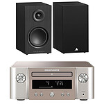 Marantz Melody X M-CR612 Silver/Gold + Triangle Elara LN01 Matte Black.