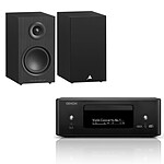 Denon RCD-N12DAB Black + Triangle Elara LN01 Matte Black.