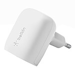 Cargador de red USB-C Belkin Boost Charger de 20 W con cable USB-C a USB-C.