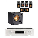 JBL MA310 Blanc + Klipsch Reference Theater Pack 5.0 + R-8SW