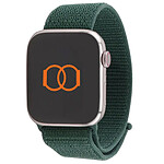 Band Band Boucle Sport Nylon Tissé Vert Lacustre 46 / 49 mm