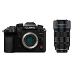 Panasonic Lumix DC-GH7 + Sirui 35 mm F1.8 1.33x compatible con montura M4/3 APS-C.