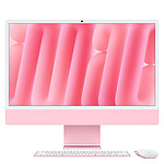 Apple iMac M4 (2024) 24" 16 Go 256 Go Rose (MWUG3FN/A-MKPN-LAN)