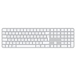 Apple Magic Keyboard avec Touch ID et pavé numérique - Français - Touches blanches