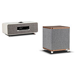 Ruark Audio R3S Gris Clair + RS1 Noyer