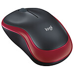 Logitech Wireless Mouse M185 (Rojo).