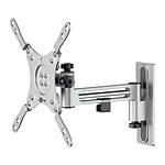 Goobay Caravan TV Mount 230 for TVs from 13" to 43" - Silver .