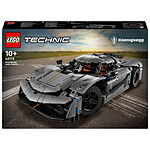 LEGO Technic 42173 Hypercar Koenigsegg Jesko Absolut grey.