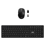 PORT Connect Pack Clavier+Souris Sans Fil