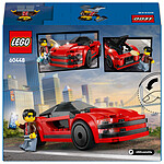 LEGO City 60448 La voiture de sport rouge