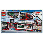 LEGO City 60445 Camion de F1 avec voitures de F1 RB20 et AMR24