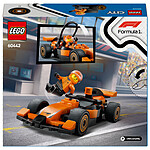 LEGO City 60442 Voiture de course McLaren avec pilote de F1