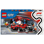 LEGO City 60443 Arrêt au stand de F1 avec voiture Ferrari