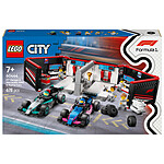 LEGO City 60444 Garage de F1 et voitures Mercedes-AMG et Alpine