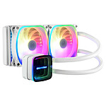 AMD Enermax AquaFusion ADV 240 ARGB - Blanco .