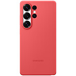 Samsung Coque Silicone Rouge Galaxy S25 Ultra