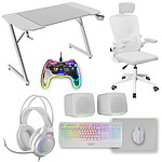 Mars Gaming Full Setup 2025 (White) .