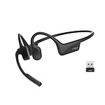 Shokz OpenComm2 UC (Nero) con adattatore wireless USB-A .