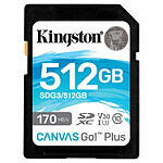 Kingston SD Plus Canvas Go! SDG3/512GB