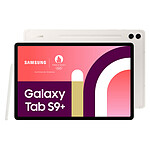 Samsung Galaxy Tab S9+ 12.4" SM-X810 256 Go Crème Wi-Fi