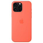 Apple Silicone Case with MagSafe Tangerine Apple iPhone 16 Pro Max