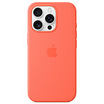 Apple Silicone Case with MagSafe Tangerine Apple iPhone 16 Pro