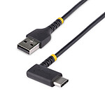 StarTech.com Câble USB 2.0 Type-A vers USB 2.0 Type-C à angle droit - M/M - 0.3 m StarTech.com Câble USB 2.0 Type-A vers USB 2.0 Type-C à angle droit - M/M - 0.3 m