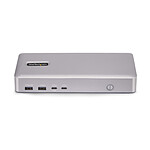 StarTech.com Station d'accueil 10-en-1 USB4 double affichage 4K 60 Hz - Power Delivery 100 W