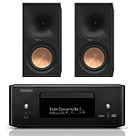 Denon RCD-N12DAB Noir + Klipsch R-60M