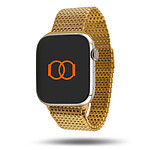 Band Band Bracelet à Chainons Magnétiques Or 42 mm