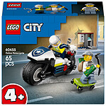 LEGO City 60455 La Course-Poursuite en Moto de Police