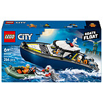 LEGO City 60456 La Course-Poursuite en Bateau de Police