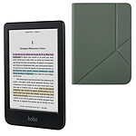 Kobo Clara Colour Noir + SleepCover Vert