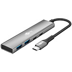 Goobay Slim 4-port USB Hub (USB-C vers 2x-USB-C + 2x USB-A)